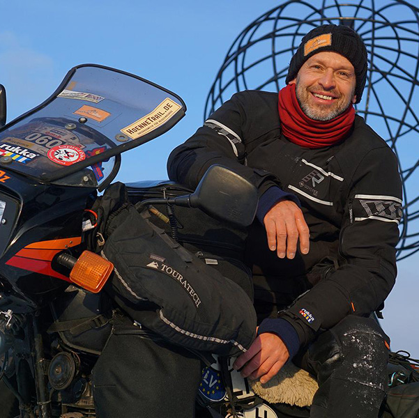 Biker-Reise: Bruno Pillitteri "Nordic Frozen"
